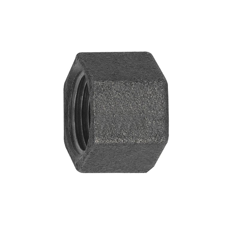 Riegler 133802 Kappe 300, Rp 1 1/4 i. Temperguss schwarz