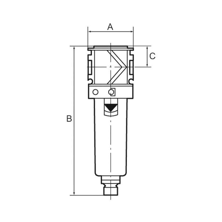 Riegler 124773 Filter »variobloc«, Polycarbonatbehälter, Schutzkorb, BG 2, G 1 - Bild 2