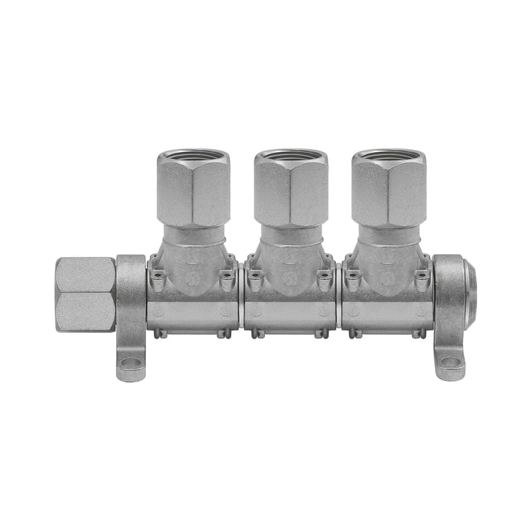 Riegler 107390 Druckluftverteiler »Multi-Link«, ohne Kupplung, Entnahmeeinheit 3 - Bild 1