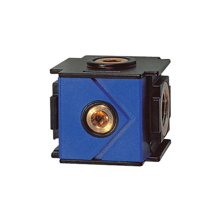 Riegler 100723 Verteiler »variobloc«, BG 1, G 3/8, mit 4 Abgängen - Bild 1