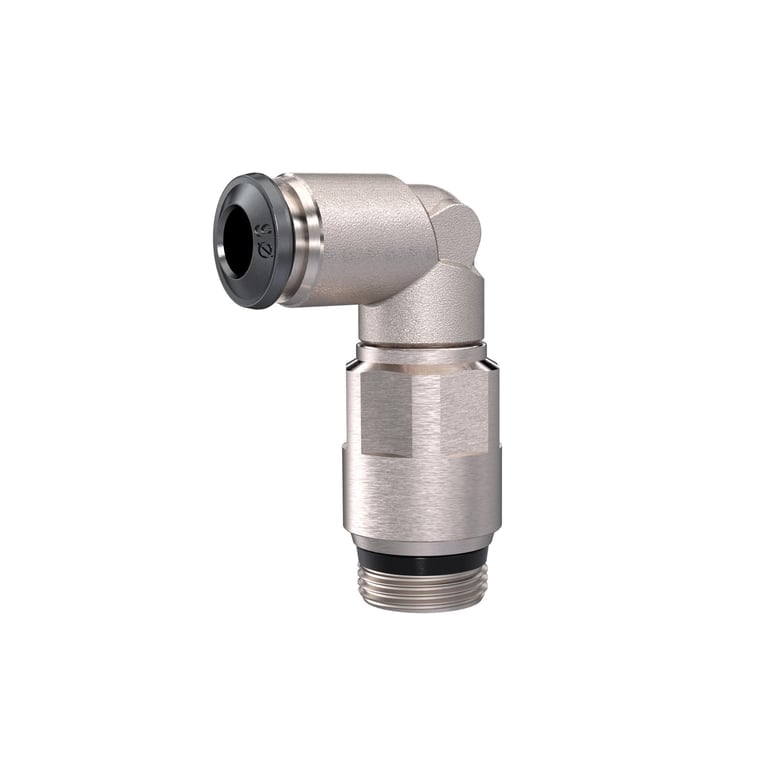 Riegler 153302 Winkelsteckverschraubung »universal short« lang, drhb.1/8, Schl.8 - Bild 1