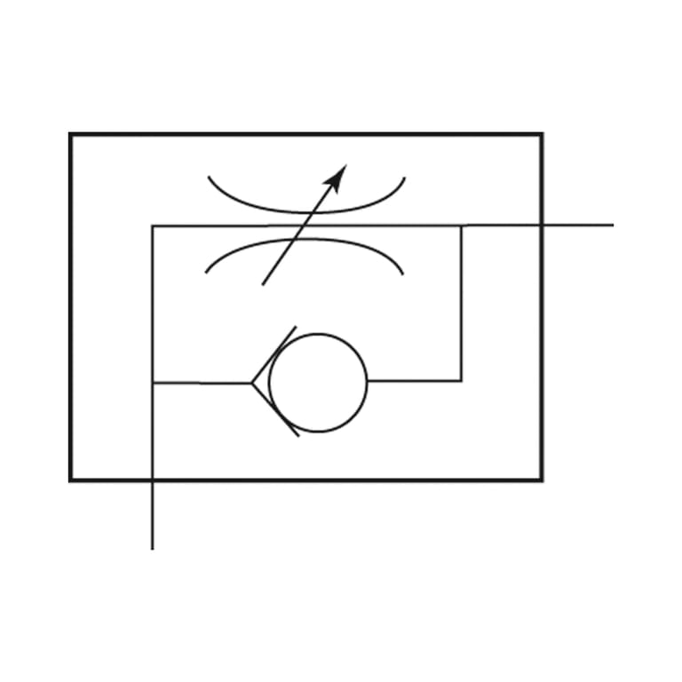 Riegler 106900 Drosselrückschlagventil, Zuluftdr. Gewindeanschl. G 1/4 i., G 1/4 - Bild 5