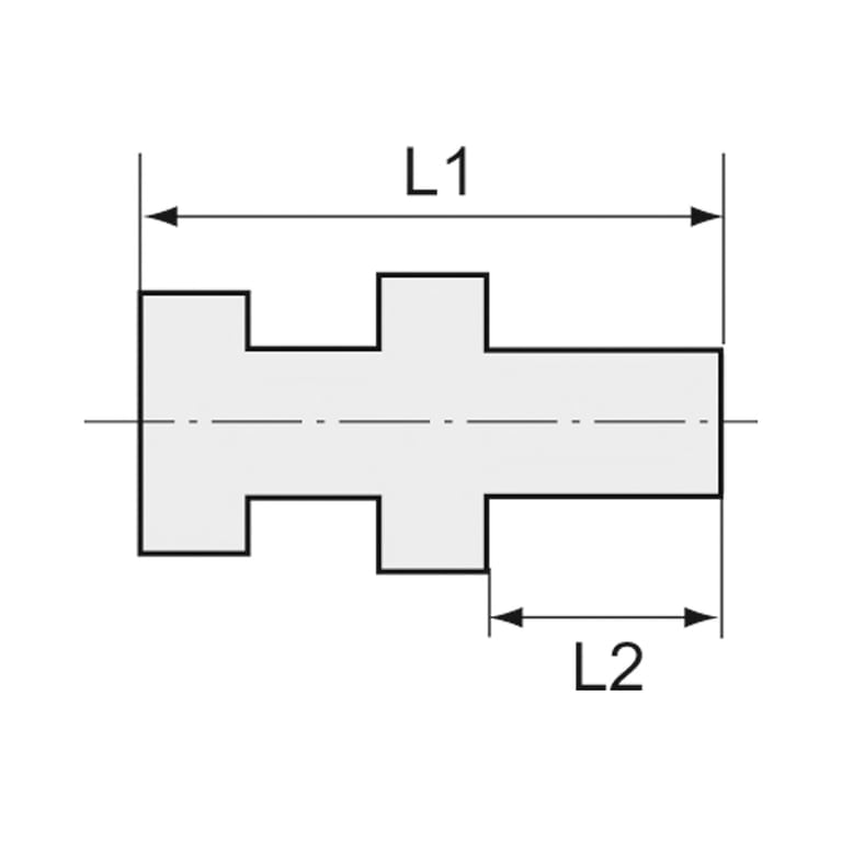 Riegler 112372 Gerade Einschraubverschraubung, R1/8, Rohr-Ø 6, ES 1.4571, 100bar - Bild 4
