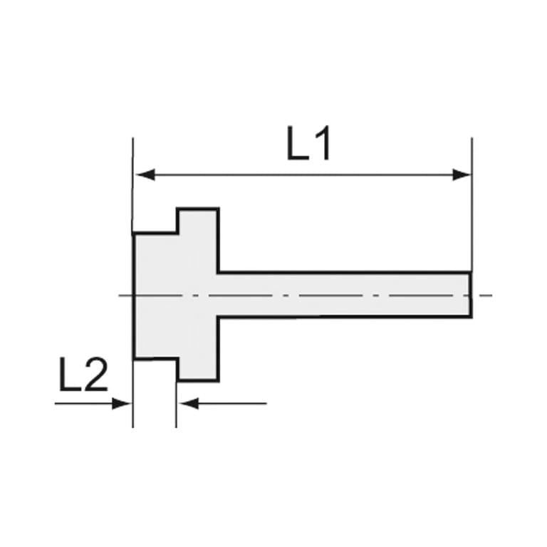 Riegler 115608 Einschraubschlauchtülle, O-Ring »value line« G 3/8, LW 9 - Bild 2