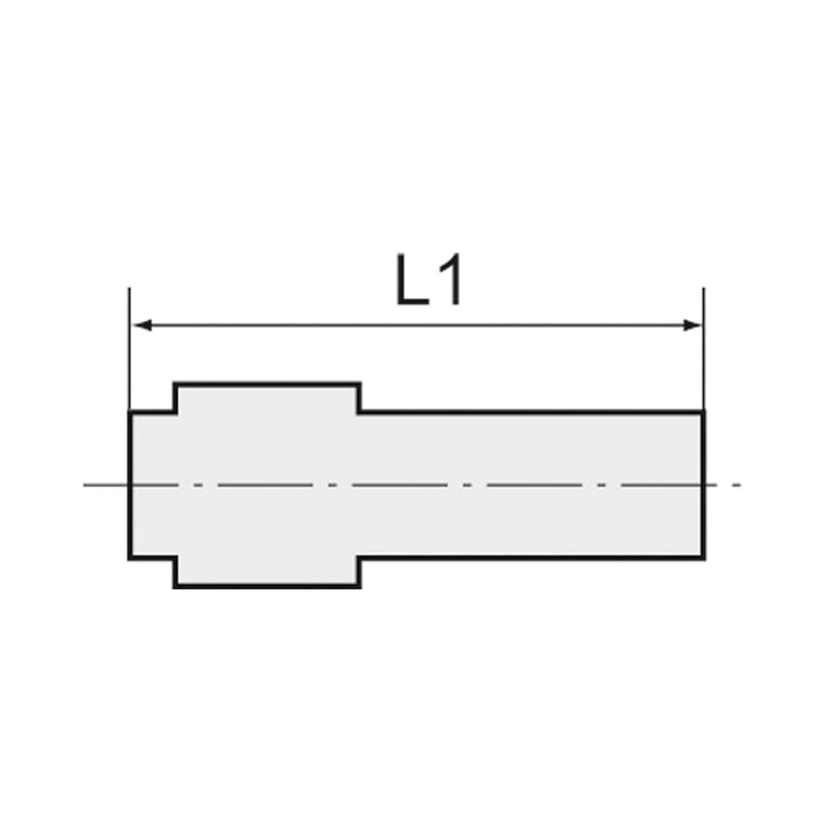 Riegler 110952 Gerader Einschraubstutzen, R 1/4 a., für Schlauch LW 8 mm, PA 6 - Bild 4