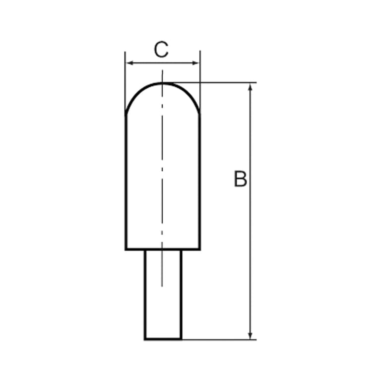 Riegler 109941 Schalldämpfer mit Stecknippel, »Blaue Serie«, Stecknippel 12 - Bild 2
