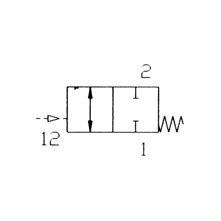 Riegler 107063 Stoppventil pneumatisch betätigt, G 3/8, G 3/8 i., G 1/8 i. - Bild 3
