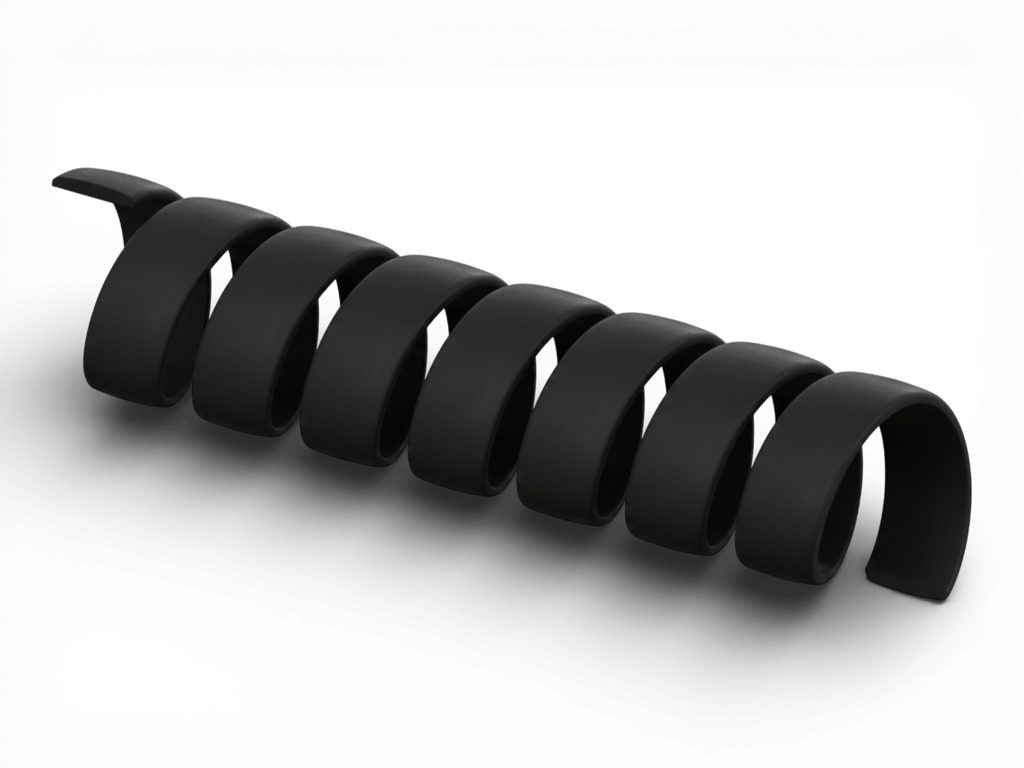 Schutzwendel / Schutzspirale (Schwarz)